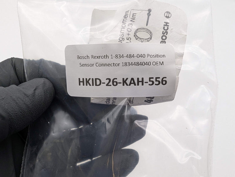 Bosch Rexroth 1-834-484-040 Position Sensor Connector 1834484040 OEM