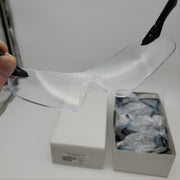 Pyramex SB8810S Safety Glasses Clear Lens and Black Gray Temples Pack of 12 3