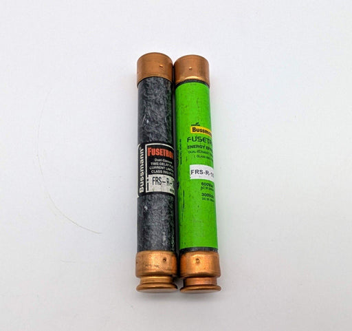 Bussmann FRS-R-10 Fuses 600V 10A RK5 Class Fusetron Dual Element Pack of 2 1