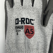Magid D-Roc GPD590 Chemical and Cut Resistant Glove Size 6 XS Poly Palm 6 Pairs 4