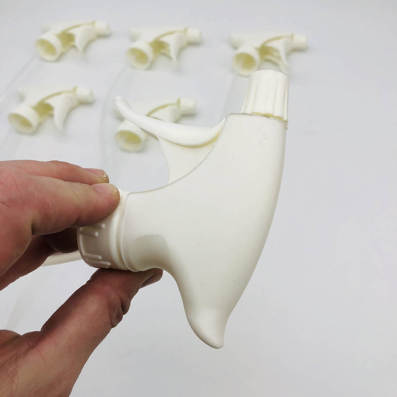 6pk White Plastic Trigger Sprayer Replacement Nozzle 9in Standard GFL 110190 5
