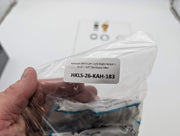 National C8053 Cam Lock Bright Nickel 1-3/16" L 3/4" Dia Keyed Alike 5