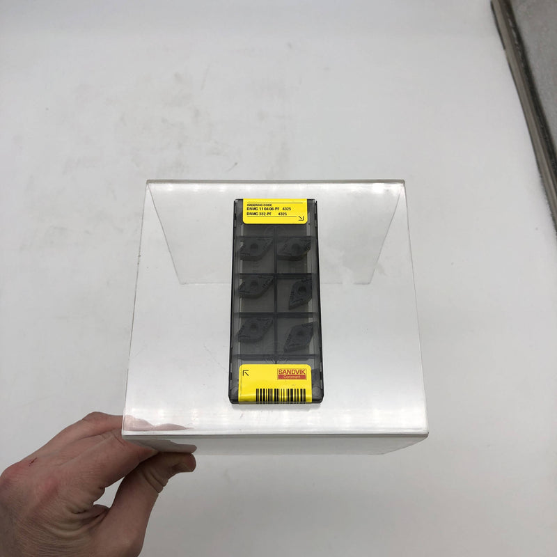 10pk Sandvik DNMG110408-PF Turning Insert T Max P Grade 4325 DNMG332-PF Carbide 8