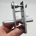 Ideal Door Lever Lock 3/4" Backset Aluminum Finish 1-1/4" Thick Doors 300-SK USA 4