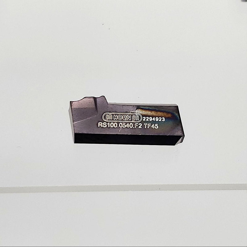 PH Horn RS100.0540.F2 TF45 Carbide Inserts Grooving S100 .F2 Geometry 4mm 2 Pack 1
