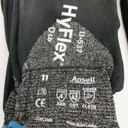Ansell Hyflex 11537 Cut Resistant Work Glove Sz XXL 11 Nitrile Foam Palm 6 Pairs 3