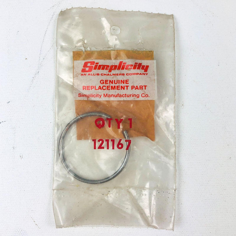 Simplicity 121167 Ring Retaining External OEM NOS Sealed 1