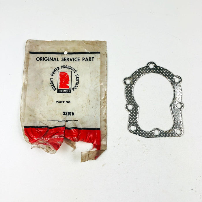 Tecumseh 33015 Head Gasket OEM New Old Stock NOS Replaced by 33015A Open 9