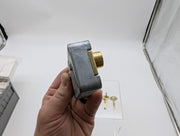 Ilco Safe Deposit Box Lock A402 RH Right Hand Double Big Nose 3 Keys A4021000441 5
