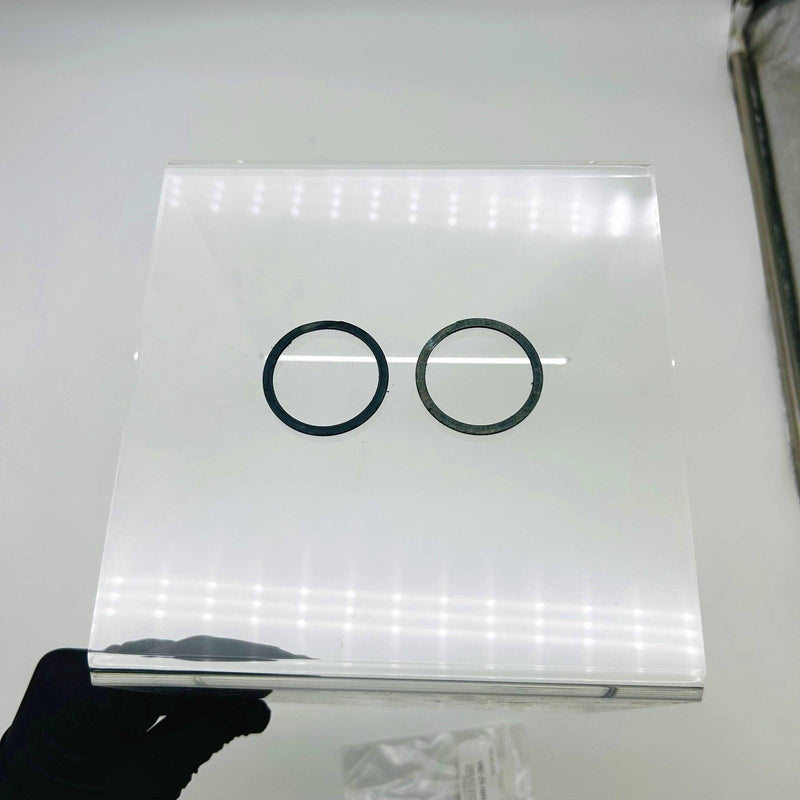 Smalley EH-37 Spiral Retaining Ring SAE 1070-90 Carbon Steel Oil Dipped Lot of 2 7