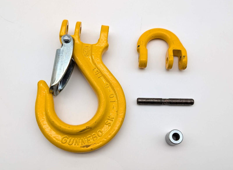 Gunnebo SK-10-8 Grade 80 3/8" Sling Hook w/ Half Link Coupler 7,100 lb WLL 1