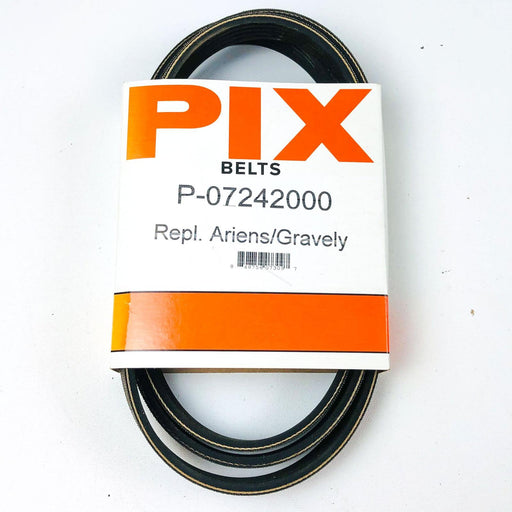 Pix Belts P-07242000 Lawn Mower V Belt Replaces Ariens Gravely 0724200 New NOS 1