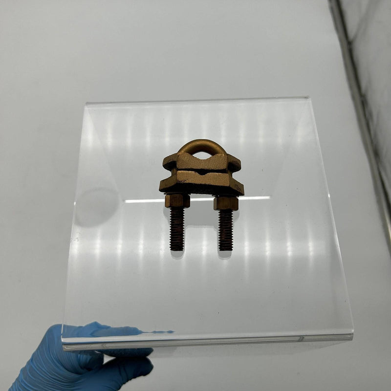 Burndy GAR6426 Mechanical Grounding Connector 351E 260820 4SOL-2/OSTR 3/8" IPS 9