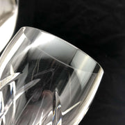 1ct Waterford Crystal Wine Goblet John Rocha 9-7/8" Signature 100489 Mark Chip 7