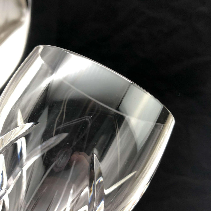 1ct Waterford Crystal Wine Goblet John Rocha 9-7/8" Signature 100489 Mark Chip 7