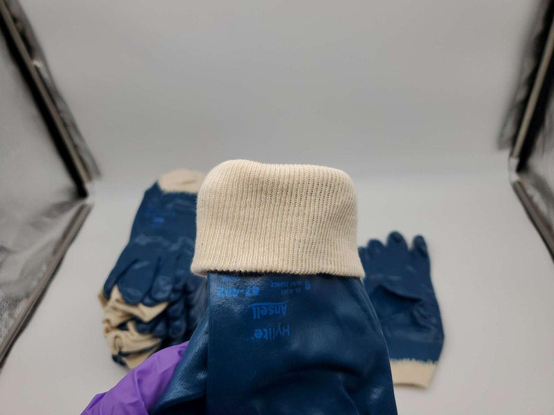 Hylite Nitrile Dipped Work Gloves Medium Oil & Abrasion Resistant 47-402 Pack 12 5