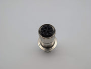 Bosch Rexroth RLS1205/A10 M40 9 Pin Power Bulkhead Connector 56 × 56 mm Flange 2