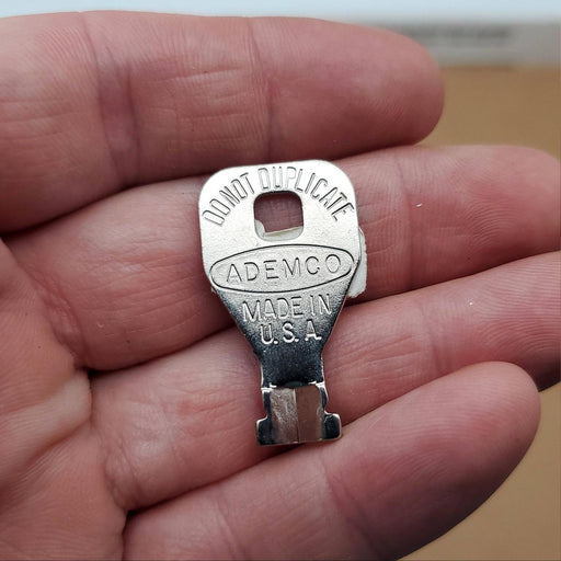 Ademco Keyswitch Key 507-227 Formed Key High Security USA Made NOS 1