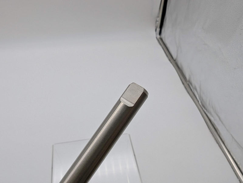 System Plast VG-212-8-516 Conveyor Adjusting Rod 8" Len 1/2" OD 5/16"-18 2