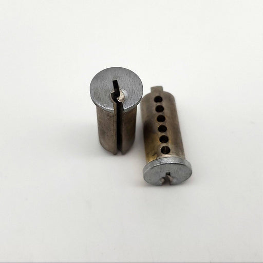 2x Schlage 33-406 Cylinder Plugs 1-1/8" C Keyway 6 Pin Satin Chrome 626 1