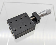 Deltron R401 Ball Slide Positioning Stage Micrometer Driven 0.5" Travel 40lb 1