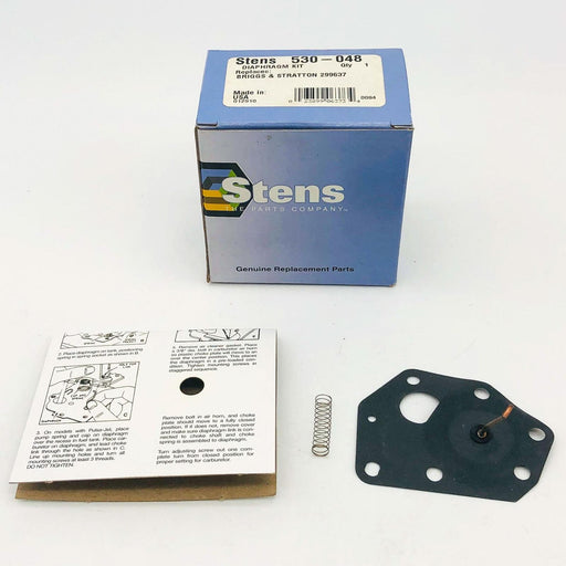 Stens 530-048 Diaphragm Kit New NOS For Briggs & Stratton 299637 Open 1