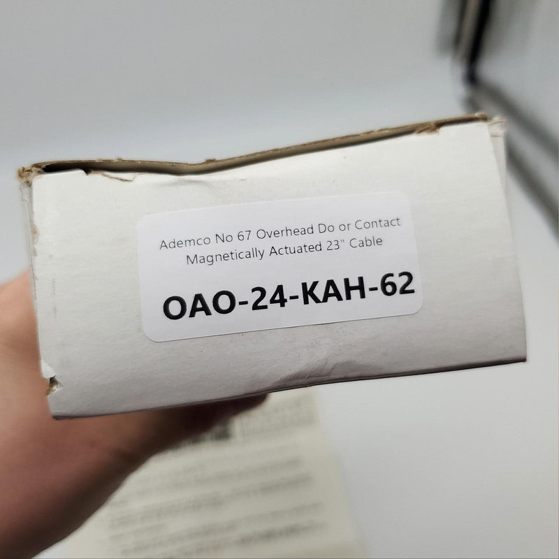 Ademco No 67 Overhead Do or Contact Magnetically Actuated 23" Cable USA Made NOS 8