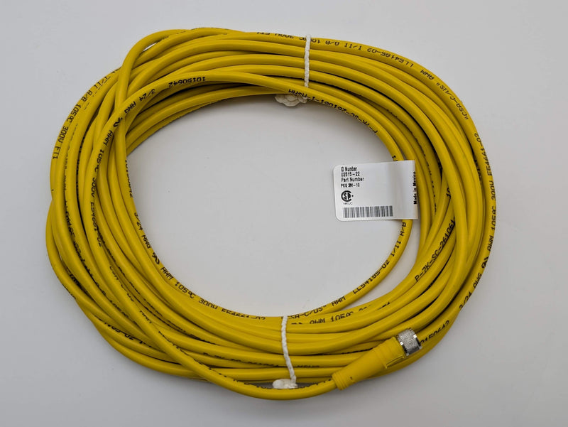 Turck PKG 3M-10 Actuator & Sensor Cable M8 Female 3 Pin to Bare Wire 3 Meter