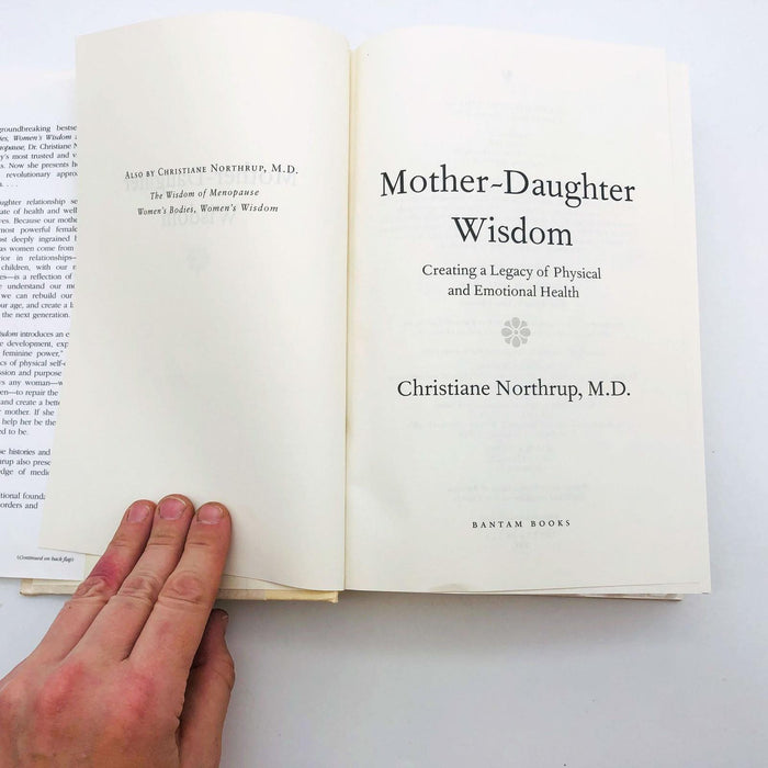 Mother Daughter Wisdom Christiane Northrup MD Hardcover 2005 1st Edition/Print 7