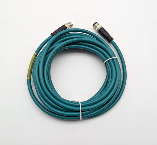 Brad Connect E12A06004M050 M12 Cable 8 Pole X-Coded Male to 4 Pole Female 5M 1