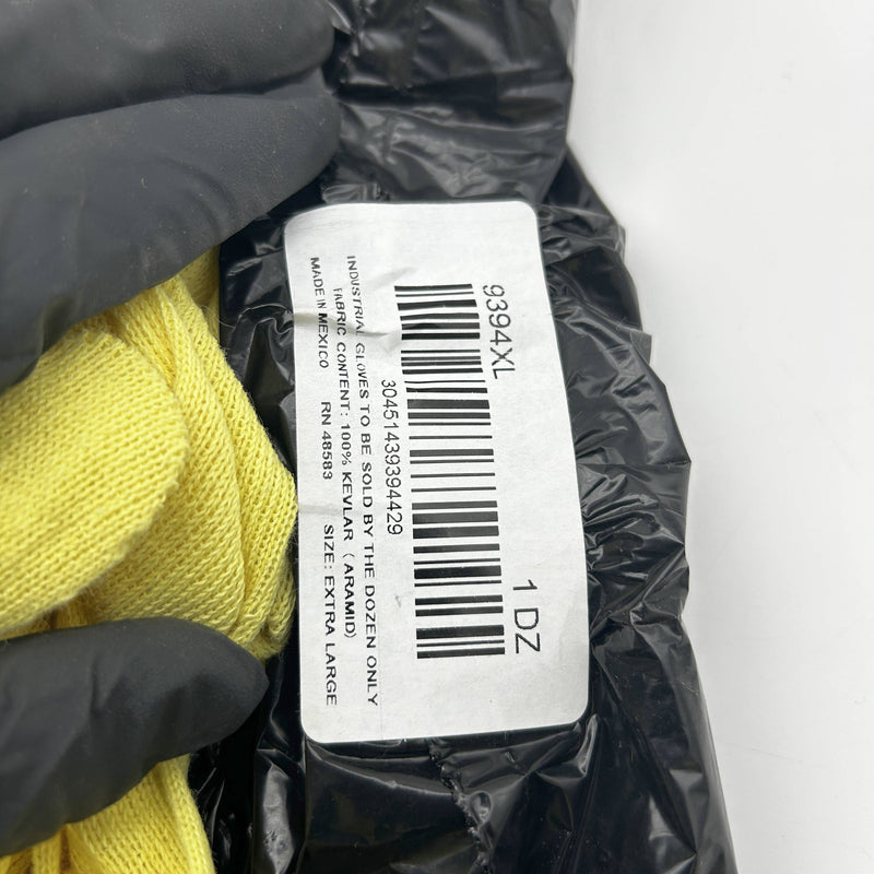 MCR Safety 9394 Cut Resistant Gloves Sz XL 13 Gauge Made with Kevlar 24 Pairs