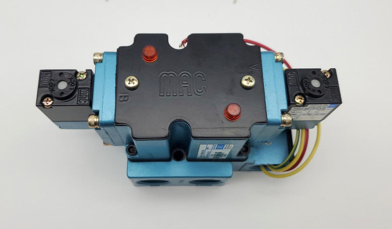 MAC Valves 6533B-311-PM-501DA Solenoid Valve 3 Pos Closed Center 3/4" NPTF Base 2