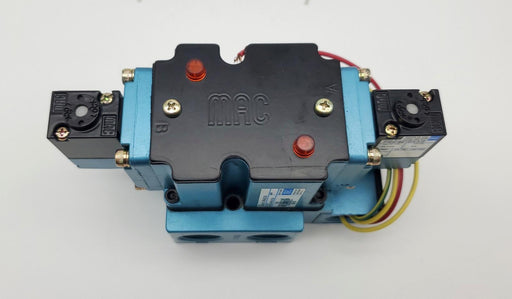MAC Valves 6533B-311-PM-501DA Solenoid Valve 3 Pos Closed Center 3/4" NPTF Base 2