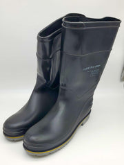 Dunlop Work Boots Rubber Steel Toe & Shank Size 13 Black & Grey 15" 89908 1