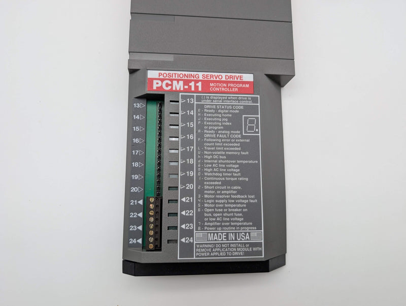 Emerson PCM-11 Motion Program Controller Module for EMC FX Servo Drives