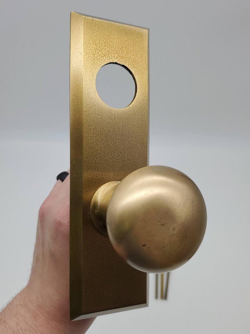 Von Duprin Door Knob & Plate 2590 Satin Bronze 44 & 88 Rim & Mortise Devices 1