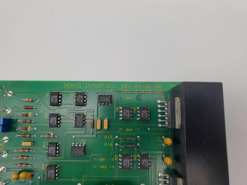 Giddings & Lewis 502-03420-00 Servo Interface Board 501-04306-00 8000 Series CNC 2