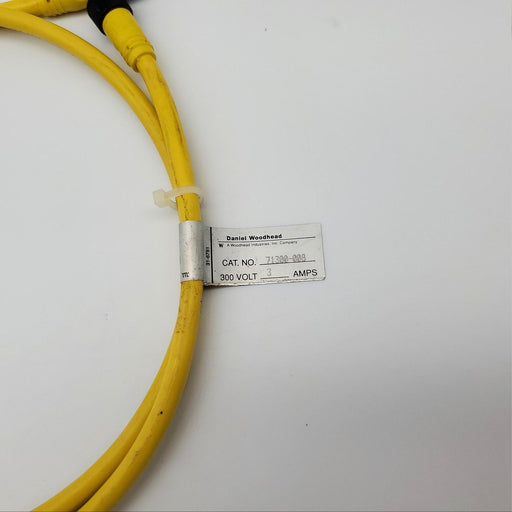 Woodhead 71300-008 Sensor Cable 3 Pin 3ft Male to Female 300V 3A 2