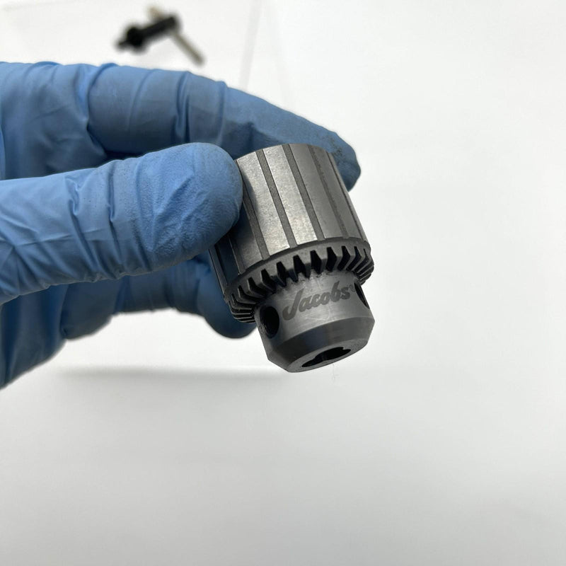 Jacobs JCM6255 Heavy Duty 3/8 Chuck Model 7BA .04-1/4" 3/8-24 Thread Mounted 5