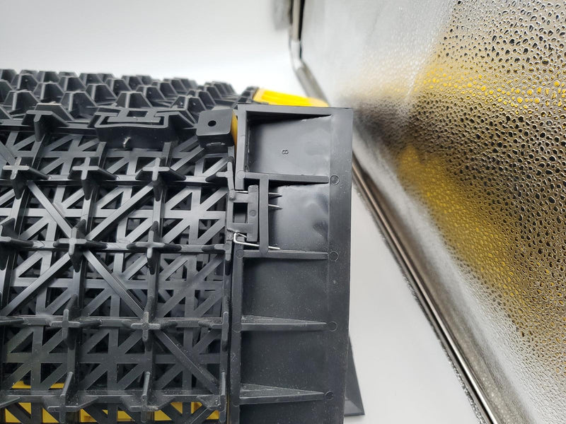 Turtle Plastics 2ft x 5ft Preassembled Mat Ramp PCS-25-ST 10x Standard Tiles 4