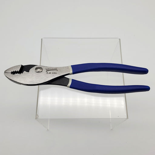 Williams Snap-On PL-8C Pliers 8 Inch Combination Slip Joint Blue Handle USA Made 1