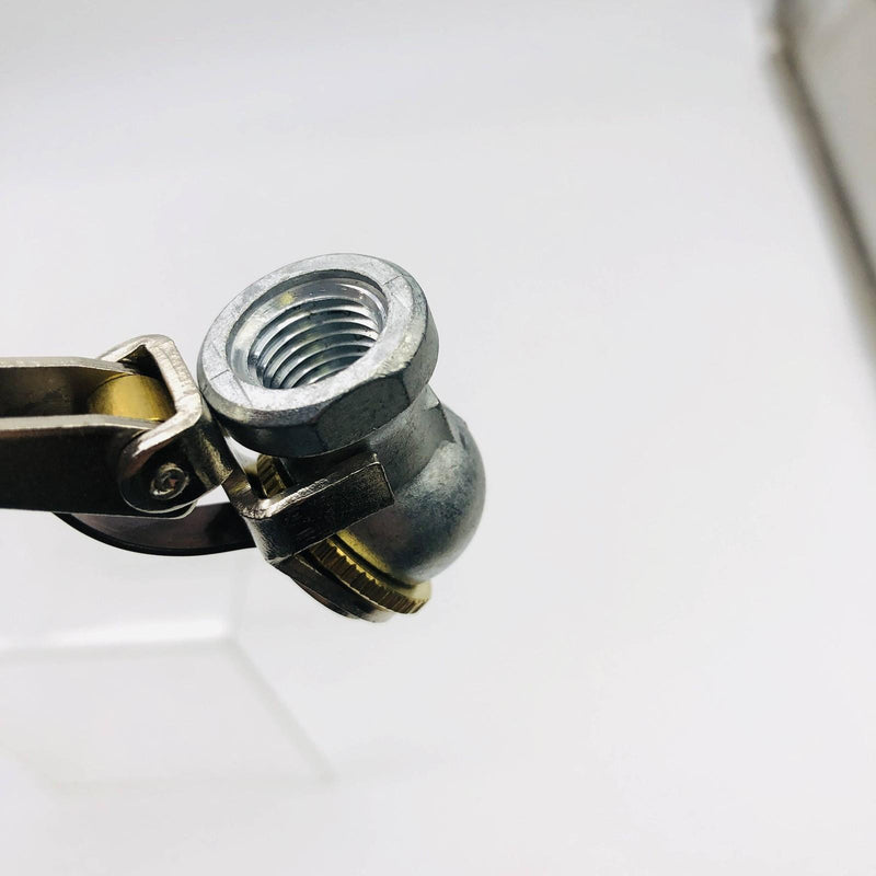 50x Milton 698BK Grip Chuck 1/4in FNPT Closed Ball Air Chuck Safety Clip-on Grip 4