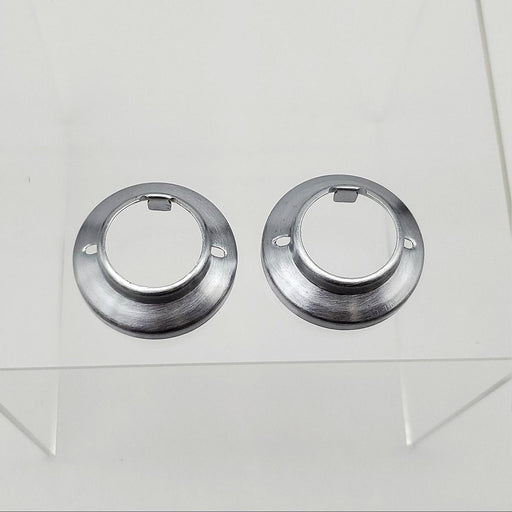 2x Schlage C603-262 Knob Cylinder Sleeves Satin Chrome for D-Series 1