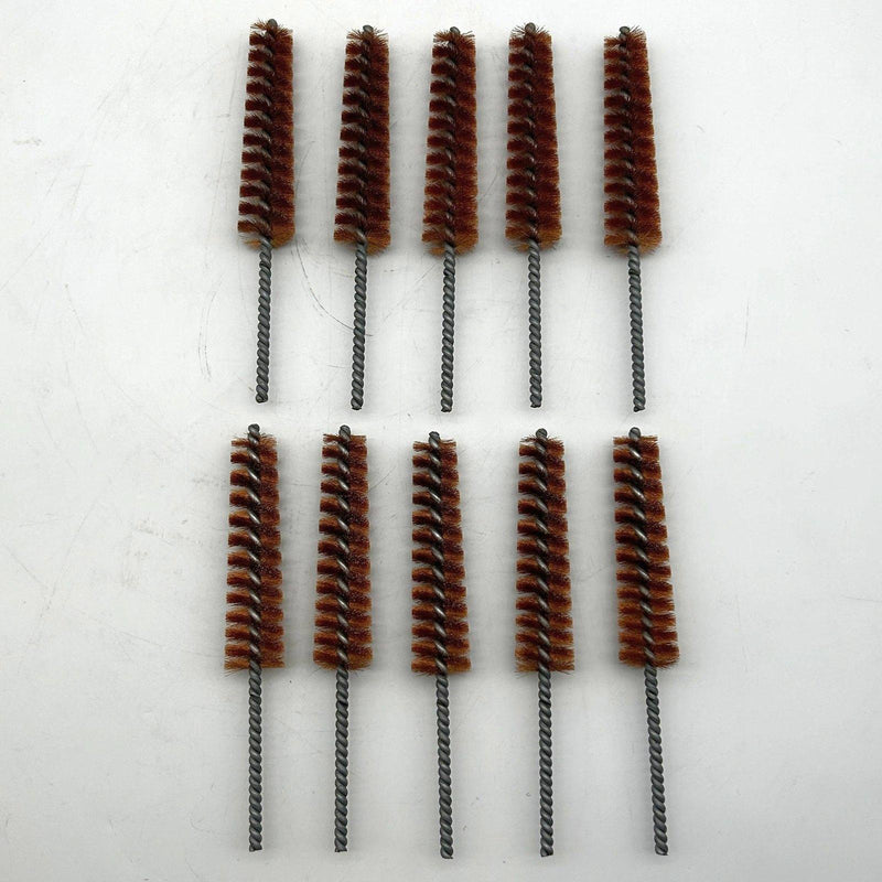 Osborn 55027 Tube Brush Bronze 3/4 to 1in Taper Dia 4in BP 7in OAL .005CR 10pk 1