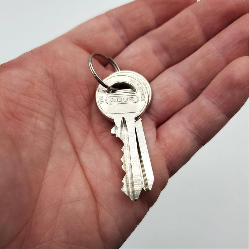 Abus No 85 / 50 Padlock 7-3/4"L x 0.30" D Shackle 2" Wide Body Solid Brass 7