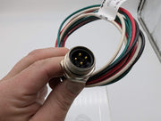 Turck RSF 46-1M Actuator & Sensor Receptacle 3ft Cable 4 Pin 1/2"-14 NPSM 2
