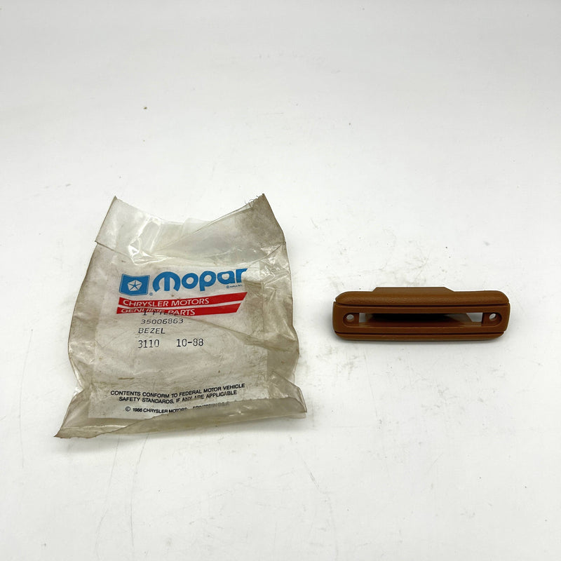 Mopar 35006863 Bezel Back Lever P. A. R. 1987-89 OEM NOS Open 4