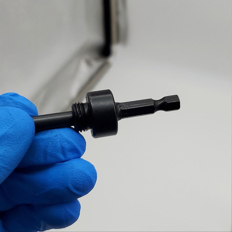 Morse 1/4" Hole Saw Arbor 1/2"-20 for 9/16" to 1-3/16" Hole Saws 4-5/8"L 139007 5