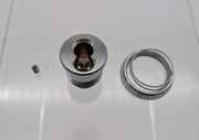 Arrow 16CR-16-AR18 SFIC Mortise Cylinder Housing 1-1/8" S. Chrome Adams Rite Cam 1