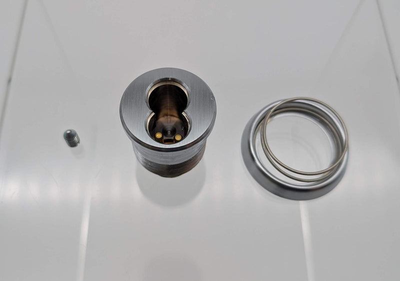 Arrow 16CR-16-AR18 SFIC Mortise Cylinder Housing 1-1/8" S. Chrome Adams Rite Cam 1